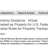 IRS Virtual Currency Guidance _ Virtual Currency Is Treated as Property for U.S. Federal Tax Purposes; General Rules for Property Transactions Apply