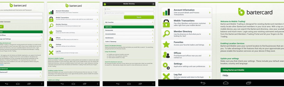Bartercard Mobile Application - Android Apps on Google Play